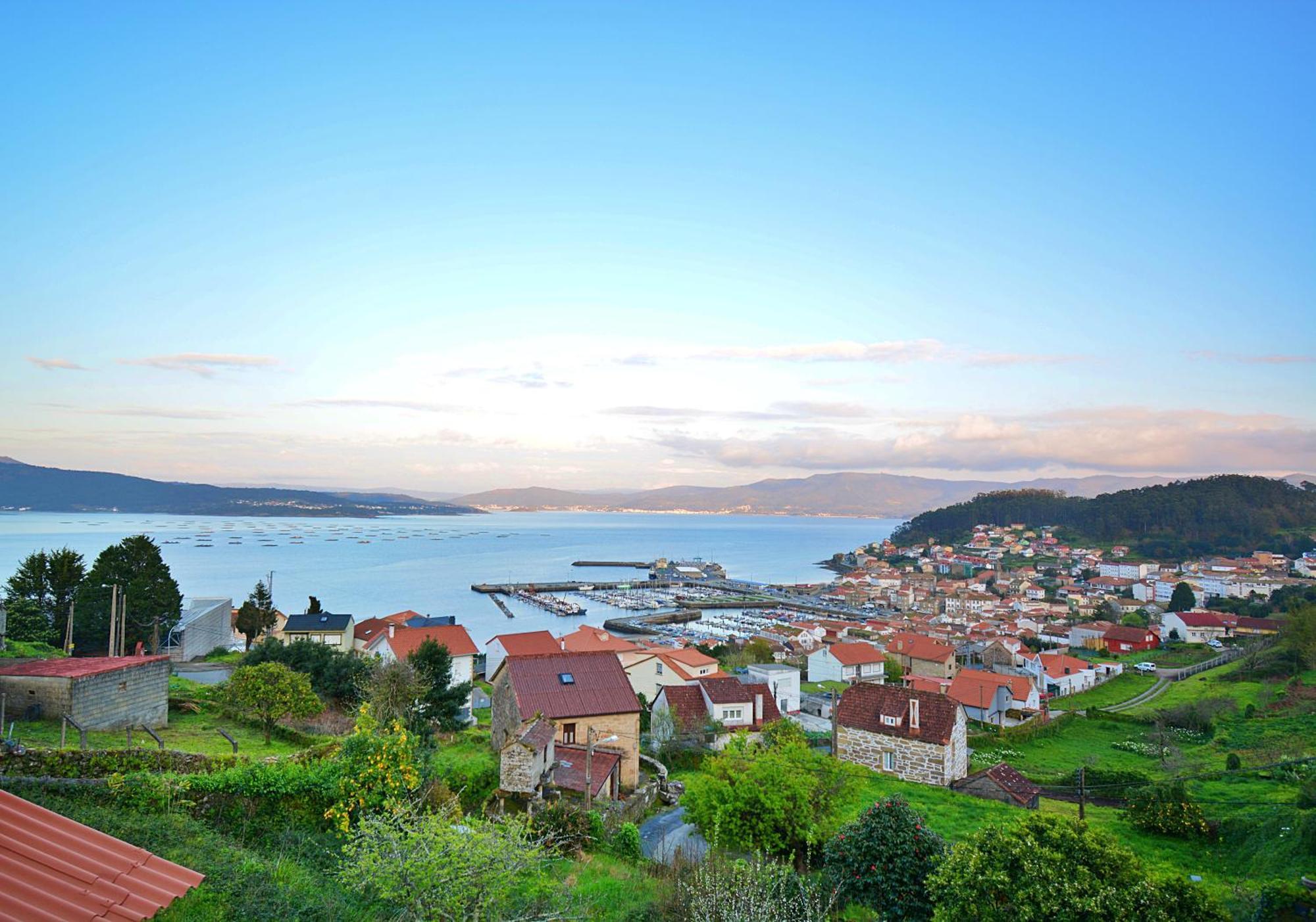Casa En Muros Con Preciosas Vistas Al Mar Exterior foto
